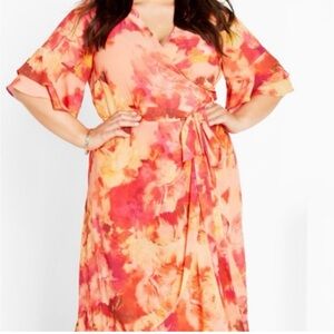 EUC City Chic Mischa Maxi Dress - l’amour Size 20